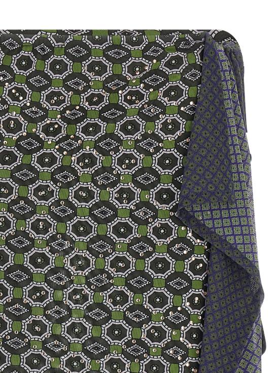 25FW 드리스 반 노튼 미디 스커트 2520111262623604 Multicolor - DRIES VAN NOTEN