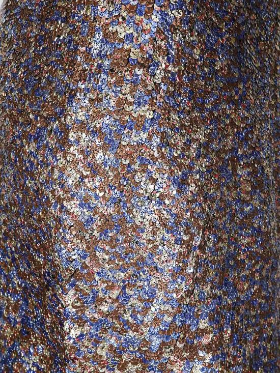  드리스 반 노튼 미디 스커트 2420108479325980 Blue - DRIES VAN NOTEN