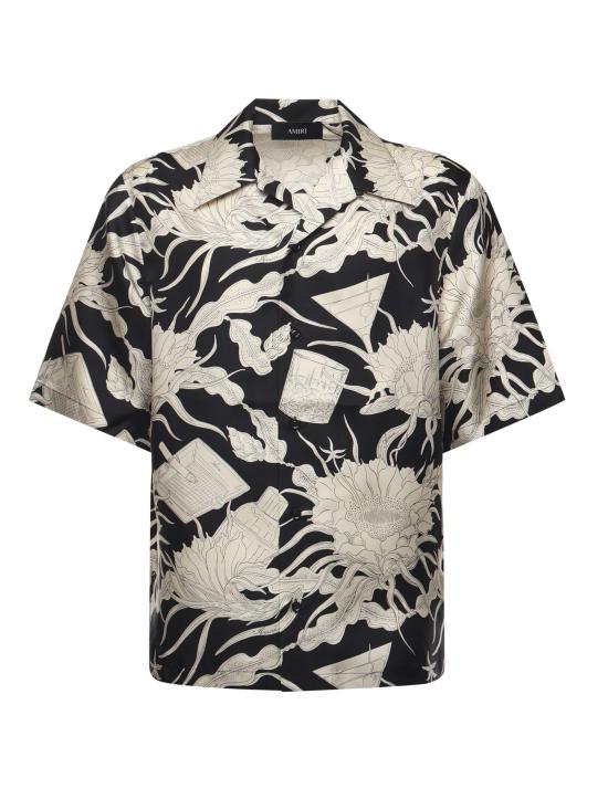 25FW 아미리 셔츠 AMSTCA1208 001 Black