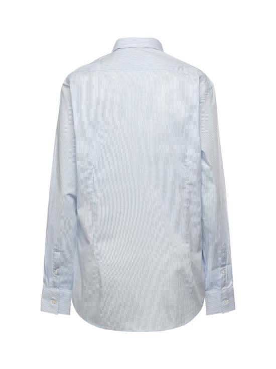 25FW 리우조 긴팔 셔츠 QF5097 T4354M9801 WHITE SKY - LIU JO