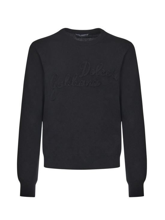 25FW 돌체앤가바나 스웨터 GXX01Z JDVDEN0000 Black