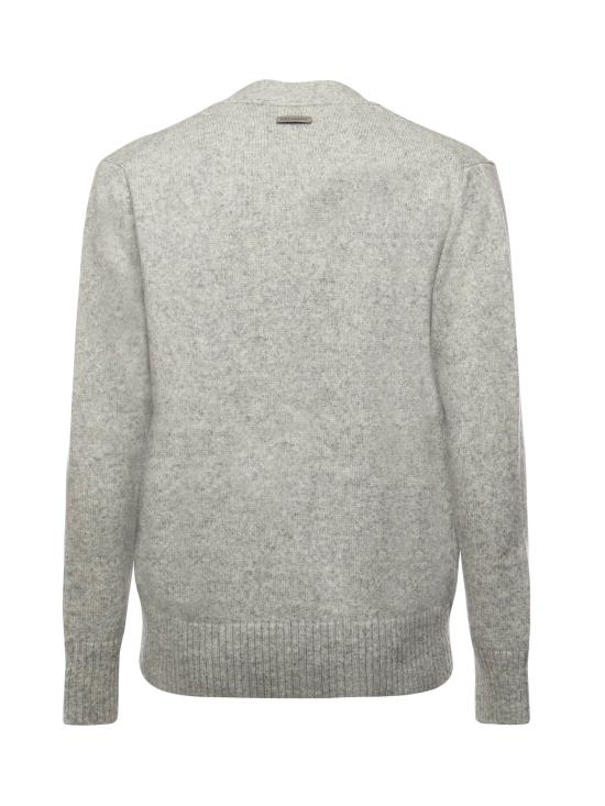 25FW 돌체앤가바나 스웨터 GXV76T JFMIMN0038 GRIGIO CHIARO 1 - DOLCE & GABBANA