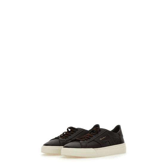 25SS 산토니 스니커즈 MBGT21967PNNTSIW T50 BROWN - SANTONI