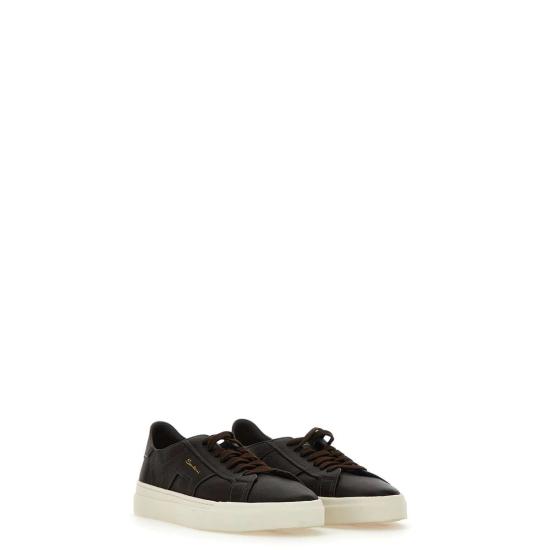 25SS 산토니 스니커즈 MBGT21967PNNTSIW T50 BROWN - SANTONI