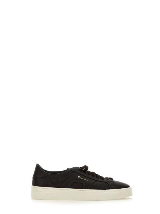 25SS 산토니 스니커즈 MBGT21967PNNTSIW T50 BROWN - SANTONI