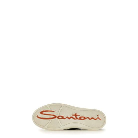 25SS 산토니 스니커즈 MBGT21967PNNTSIW T50 BROWN - SANTONI
