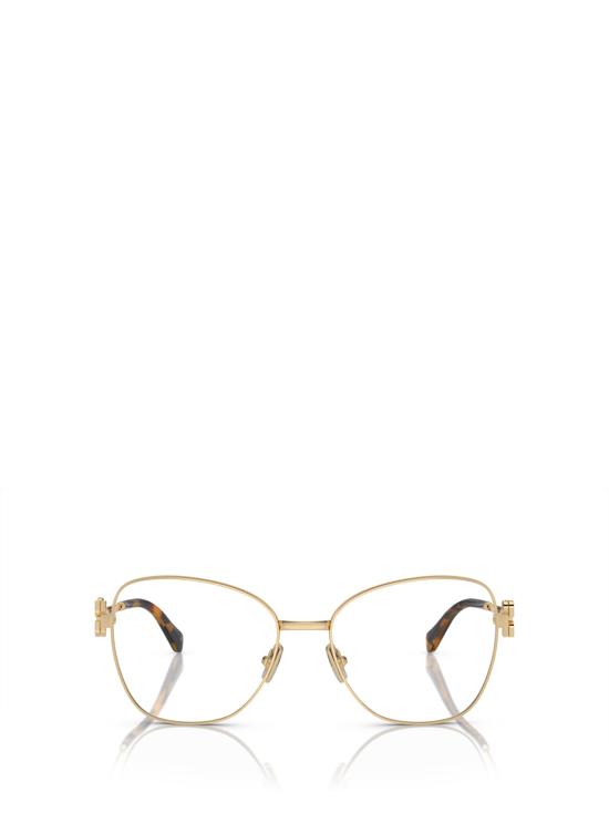 26FW 미우미우 안경 MU 50XV ZVN1O1 PALE GOLD
