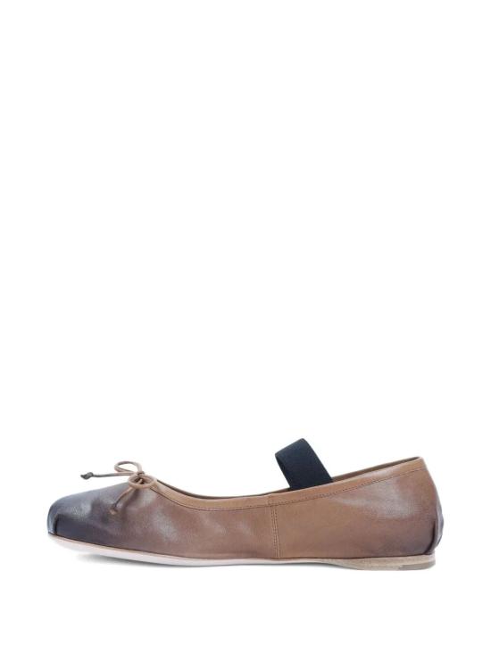 25FW 미우미우 플랫 슈즈 5F507EF005 038 F098L CARAMEL - MIU MIU