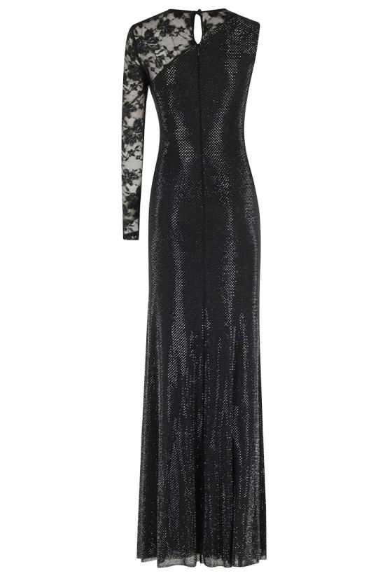 25FW 셀프 포트레이트 롱 원피스 PF25100XB 097 Black - SELF PORTRAIT