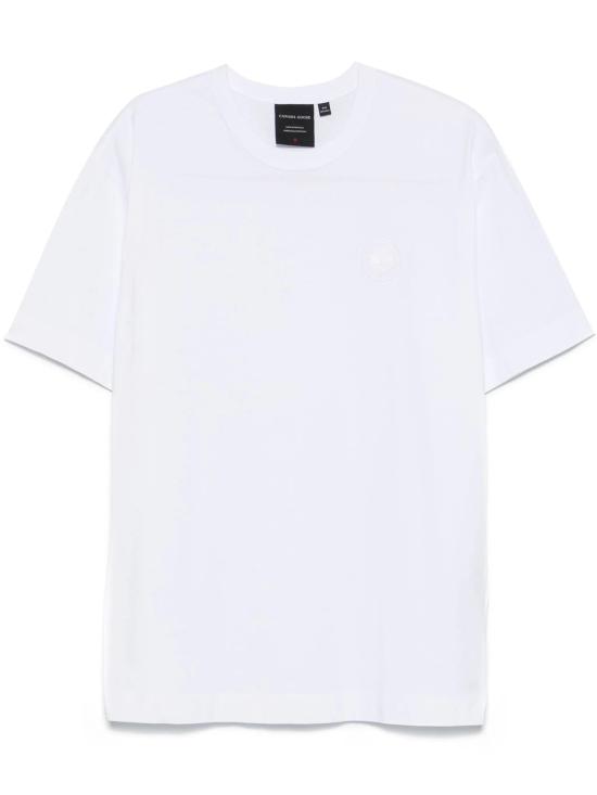 25FW 캐나다구스 반팔 티셔츠 1401M9 9025 White