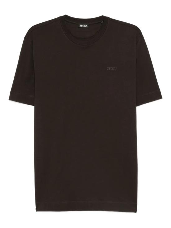 25FW 에르메네질도제냐 반팔 티셔츠 UG360A2G765 N00 White