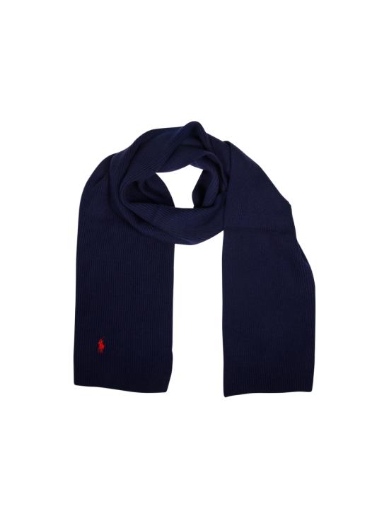 25FW 랄프 로렌 머플러/스카프 710886136002 HUNTER NAVY - RALPH LAUREN