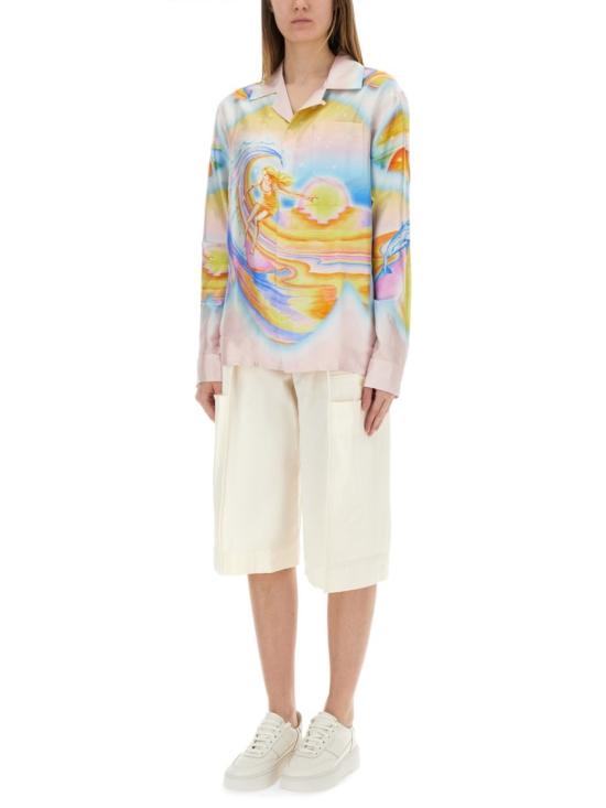 25SS 카사블랑카 블라우스 U WS25 SH 006 05PSYCHEDELICNIRVANA Multicolor - CASABLANCA