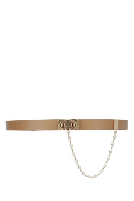 25SS 디올 슬림 벨트 B04136WFR 55U BISCUIT