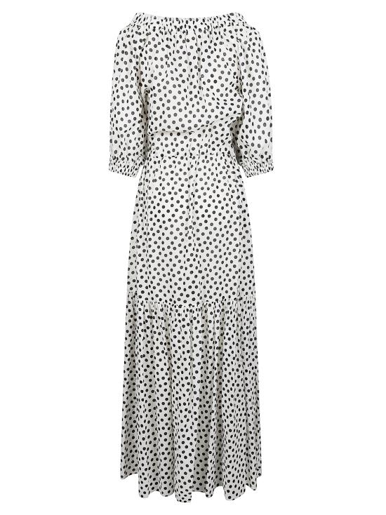 25SS 끄리다 롱 원피스 FORMENTERA WHITEPOISBLACK - CRIDA