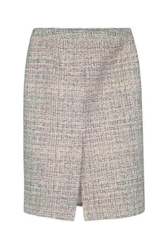 25SS 셀린느 미디 스커트 RJ0540F89 97IR IVOIRENOIR - CELINE