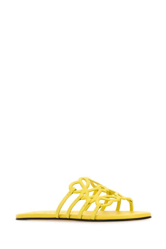 25SS 로에베 뮬/슬리퍼 LLSP465X08 YELLOW Yellow - LOEWE