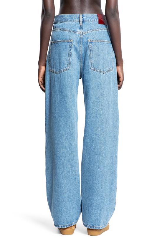 25SS 구찌 코튼 데님 진 828604XDDAS 4011 Blue - GUCCI