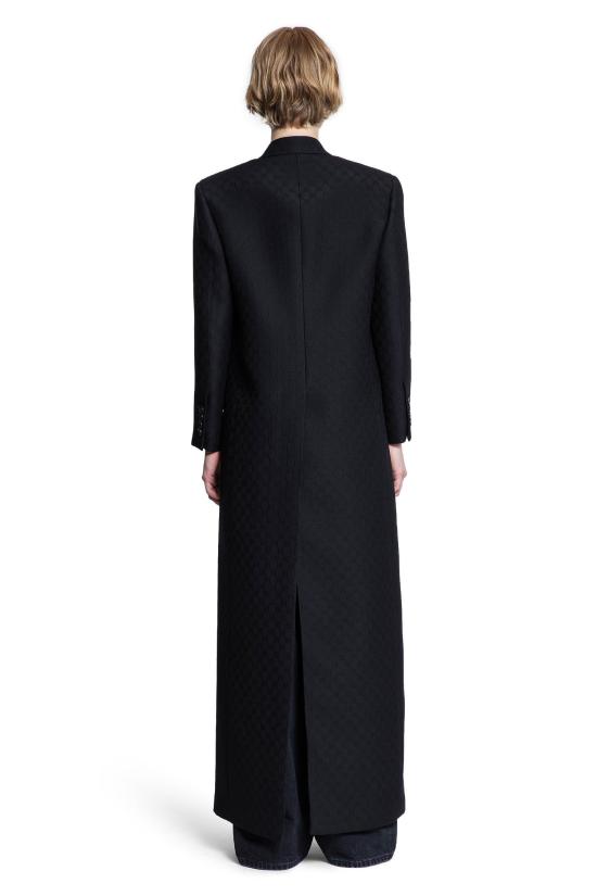 25SS 구찌 코트 830840Z7APD 1000 Black - GUCCI