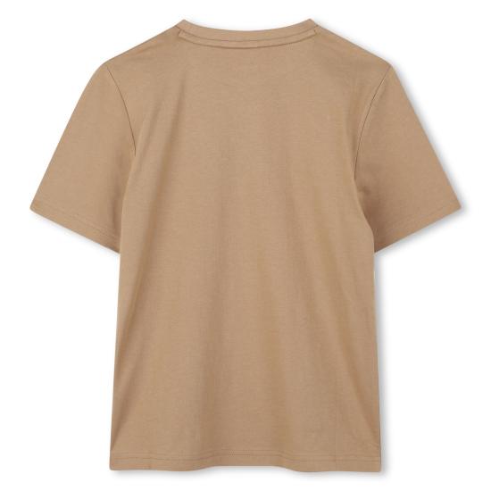 25FW [키즈] 휴고보스 티셔츠 J52360 269 Beige - HUGO BOSS