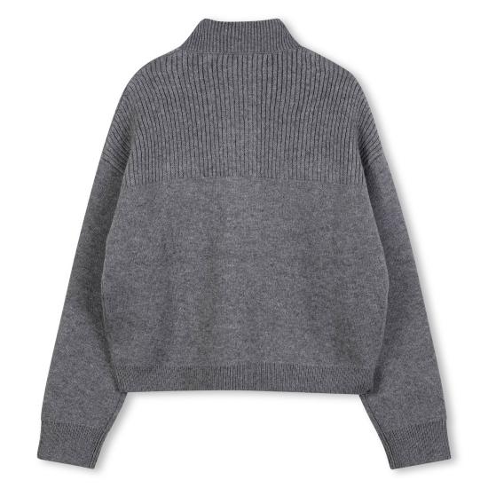 25FW [키즈] 끌로에 니트/스웻셔츠 C20636 A46 Grey - CHLOE