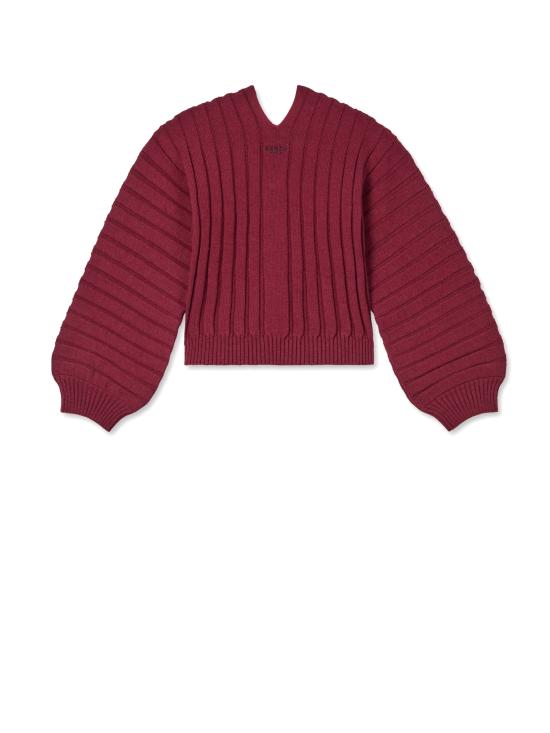 24FW 겐조 가디건 FE62CA4693CD 23 Bordeaux - KENZO