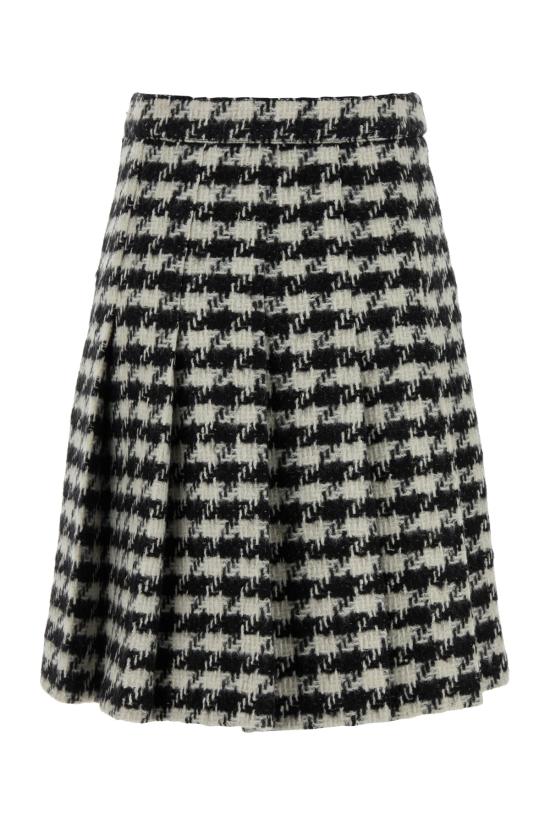 25SS 셀린느 미디 스커트 RJ02V0441 CAX2 WHITEIVORYBLACK - CELINE