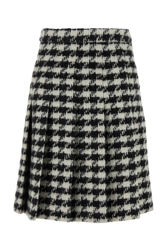 25SS 셀린느 미디 스커트 RJ02V0441 CAX2 WHITEIVORYBLACK