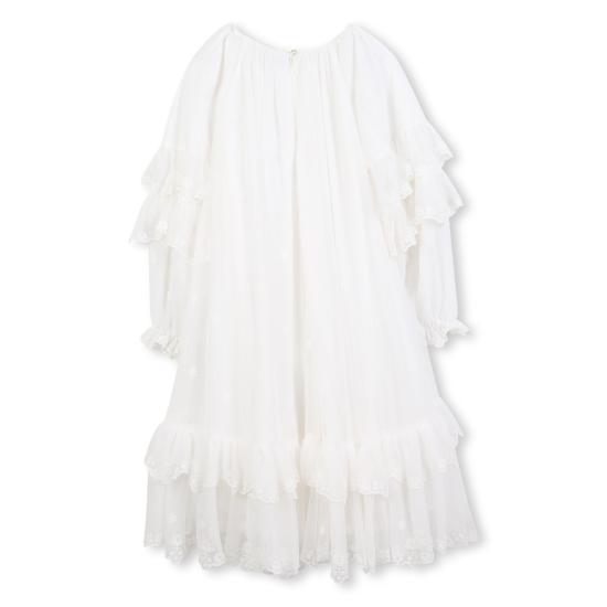 25FW [키즈] 끌로에 원피스 C20612 117 White - CHLOE