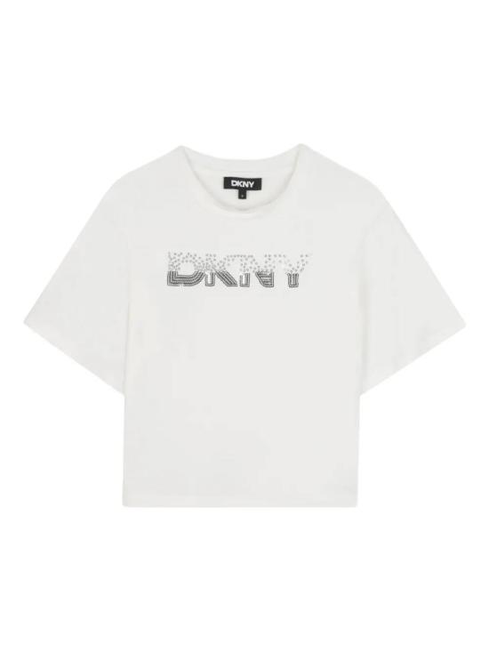 25FW [키즈] 디케이엔와이 티셔츠 D62413 117 White