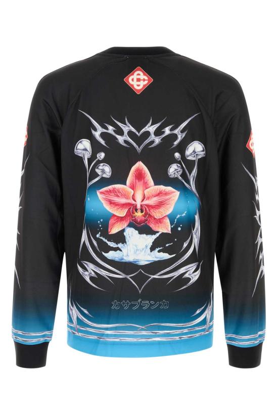 25FW 카사블랑카 반팔 티셔츠 MAW25JTP24802 BLADE Printed - CASABLANCA