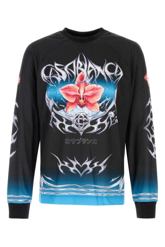 25FW 카사블랑카 반팔 티셔츠 MAW25JTP24802 BLADE Printed