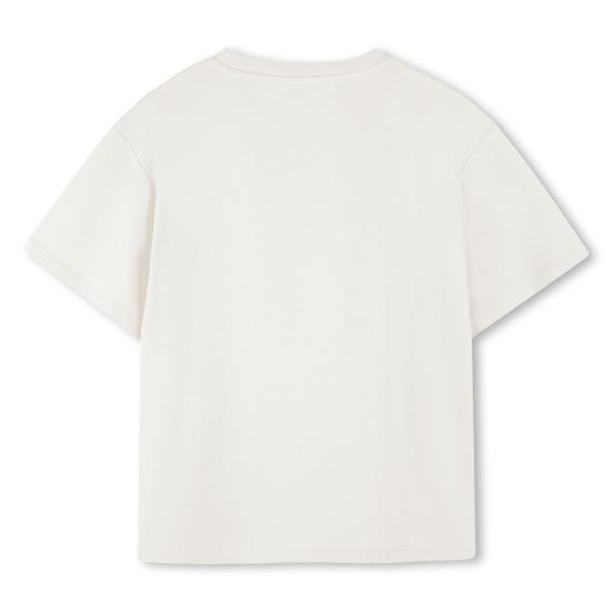 25FW [키즈] 겐조 티셔츠 K61505 117 White - KENZO