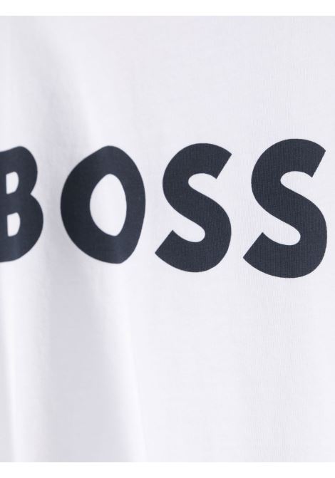 25FW [키즈] 휴고보스 티셔츠 J25P24 10P White - HUGO BOSS