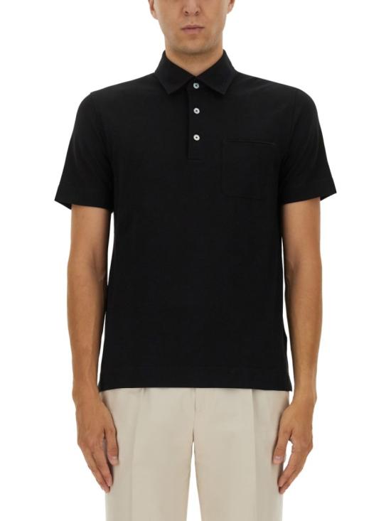  에르메네질도제냐 폴로 티셔츠 UG392A2 G752K09 Black