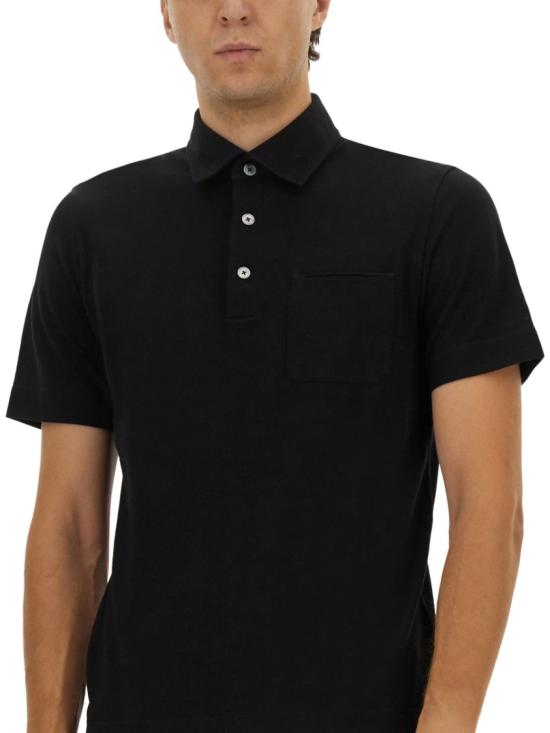  에르메네질도제냐 폴로 티셔츠 UG392A2 G752K09 Black - ERMENEGILDO ZEGNA