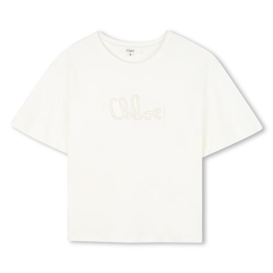 25FW [키즈] 끌로에 티셔츠 C20655 117 White