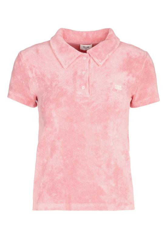 25FW 셀린느 폴로 티셔츠 RX08L0A80 GBB4 ROSECREAM