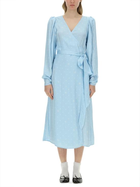  로테이트 바이 크리스텐슨 롱 원피스 1125672961 BCR15372961 Blue