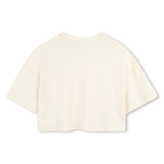 25FW [키즈] 끌로에 티셔츠 C20658 148 Cream - CHLOE