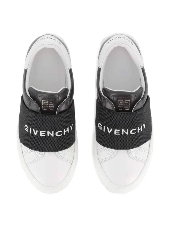 25FW [키즈] 지방시 스니커즈 H30910 09B Black - GIVENCHY