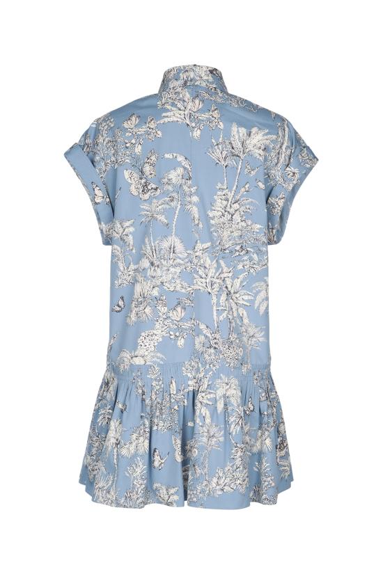 25FW 디올 숏 원피스 541D14A3A91 5807 BLUE - DIOR