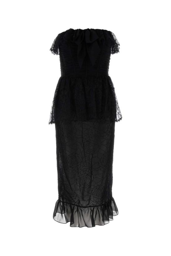 25FW 알레산드라리치 미디 원피스 FABX4152P4605 0900 Black