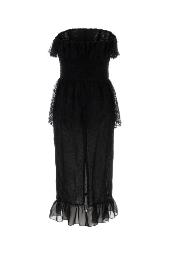 25FW 알레산드라리치 미디 원피스 FABX4152P4605 0900 Black - ALESSANDRA RICH