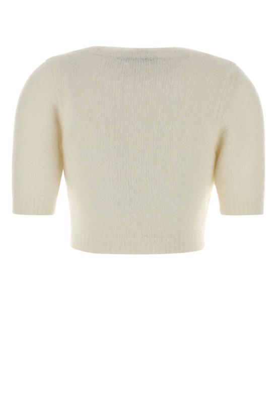 25FW 알레산드라리치 스웨터 FABX4186K4603 9001 White - ALESSANDRA RICH