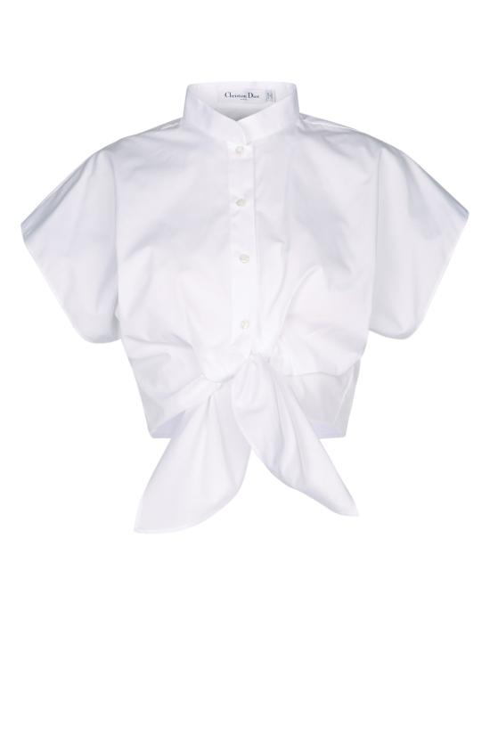 25FW 디올 셔츠 541B67A3356 0100 White