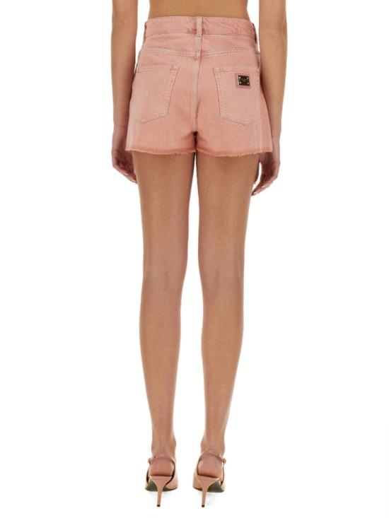  돌체앤가바나 데님 숏팬츠 FTC9WD G8MT5S9001 Pink - DOLCE & GABBANA