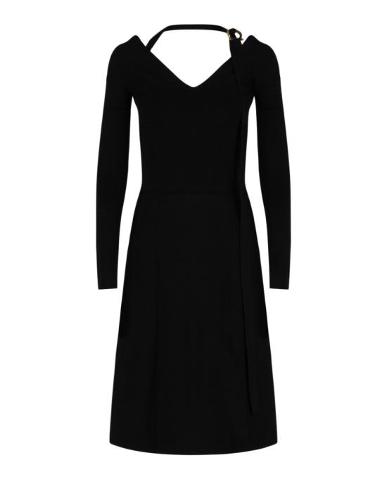  살바토레 페라가모 미디 원피스 111668 759663 00002 S Black