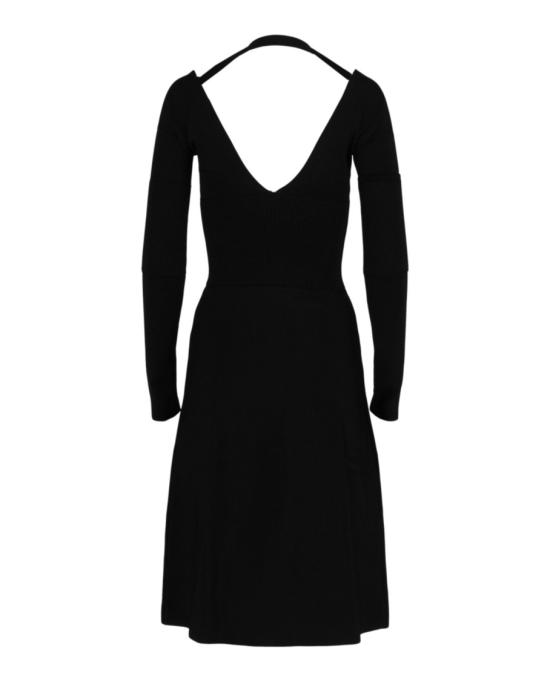  살바토레 페라가모 미디 원피스 111668 759663 00002 S Black - SALVATORE FERRAGAMO