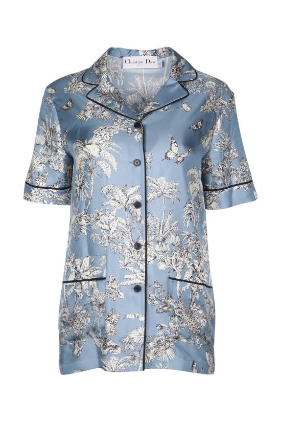 25FW 디올 셔츠 541V29A6987 5807 BLUE